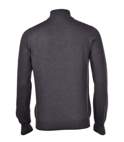 Mondrian MV Rollkragenpullover aus Merinowolle 55155/14290 Anthrazitgrau