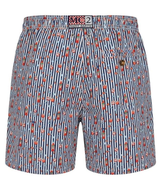MC2 SAINT BARTH BOXER MARE SPRITZ STRIPES S 61