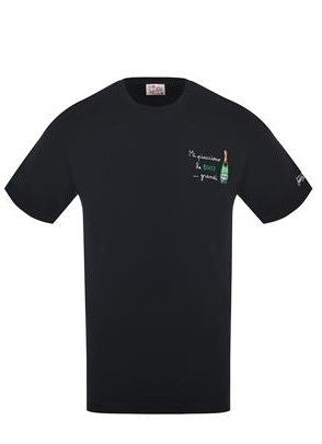 MC2 SAINT BARTH T-shirt Girocollo con Ricamo
