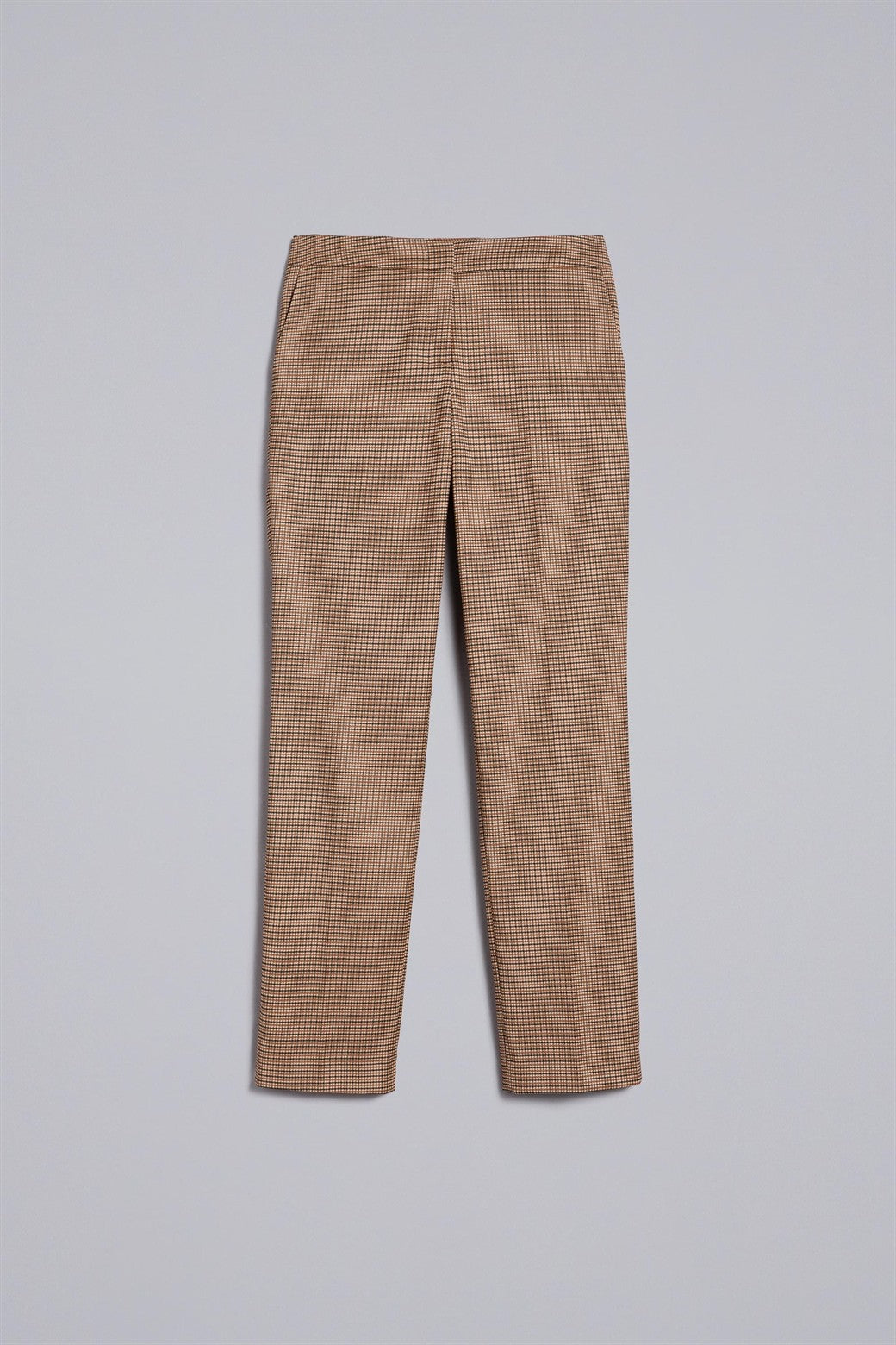 TWINSET PANTALONI A SIGARETTA JACQUARD CHECK TA821P