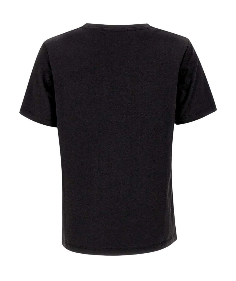 Kaos Jeans T-shirt con Applicazioni RIJDK001 Nero