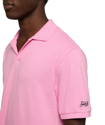 Mc2 Saint Barth Polo Plain Charles Pink
