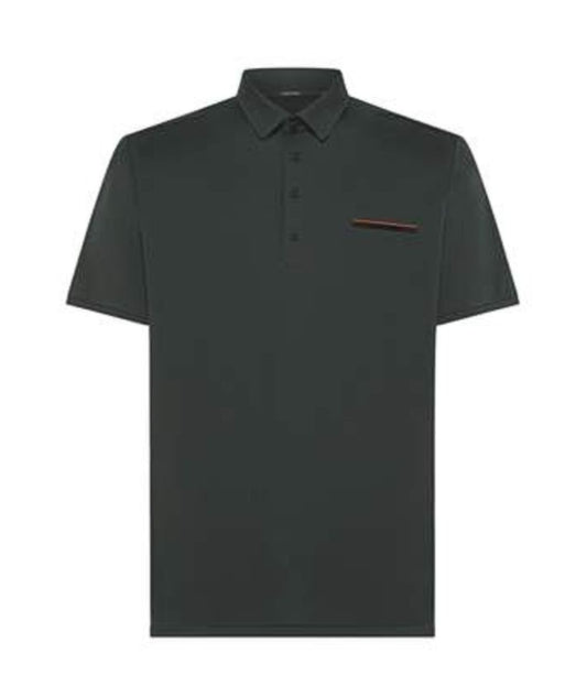RRD Polo Oxford Pocket 25213 Anthrazitgrau