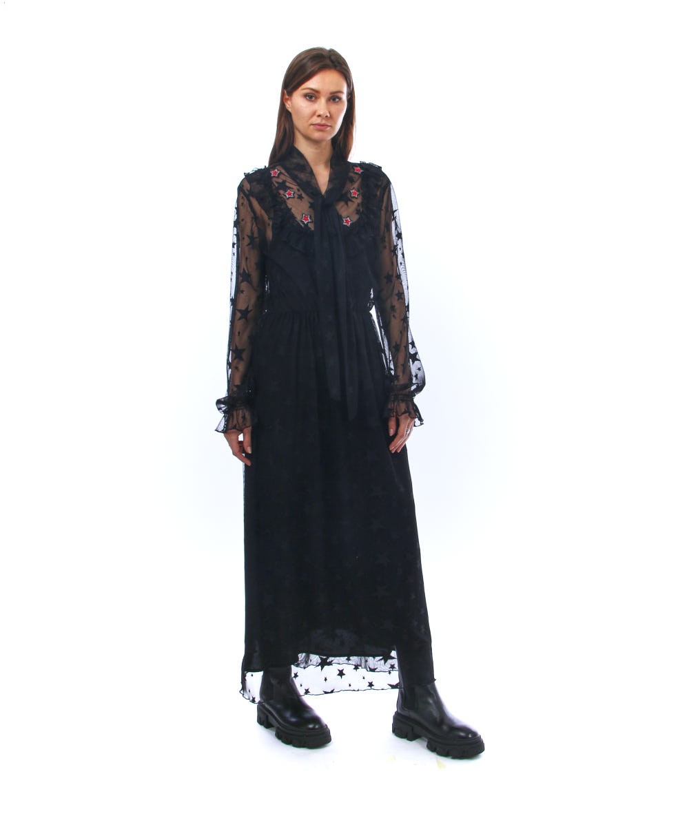 SHIRTAPORTER ABITO LUNGO PIZZO STELLE DR1830