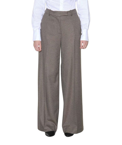 Kaos Fashion Pantalone Pied de Poule RI1CO052 Tortora