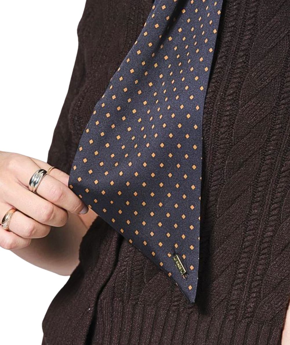 Kaos Jeans Ascot a Pois RIJTZ014 