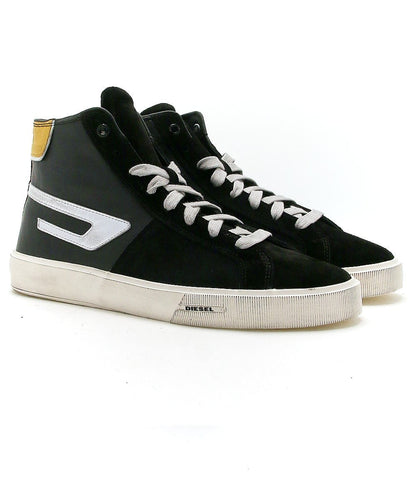 DIESEL SNEAKERS ALTE S-MYDORI NERO