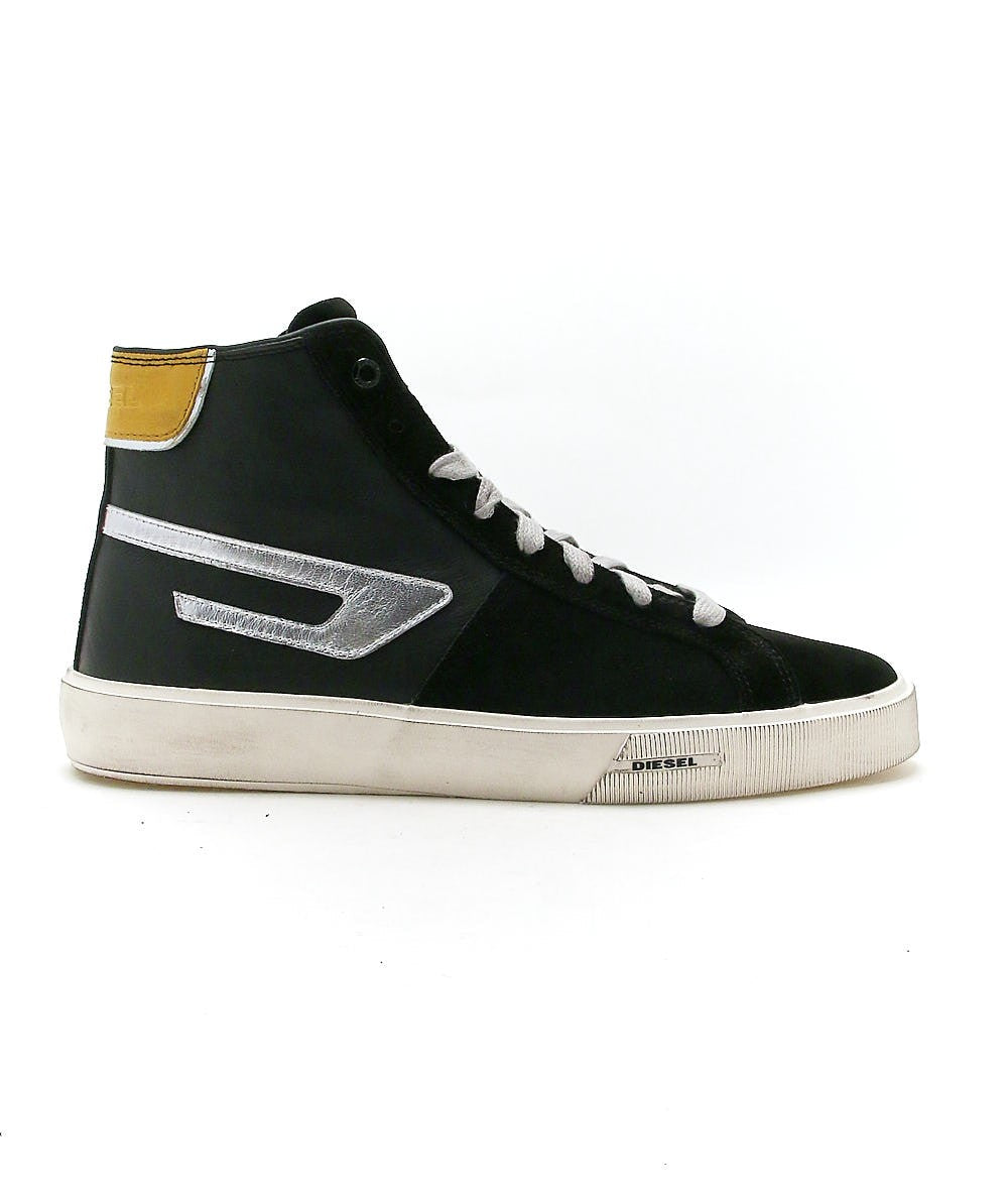 DIESEL SNEAKERS ALTE S-MYDORI NERO