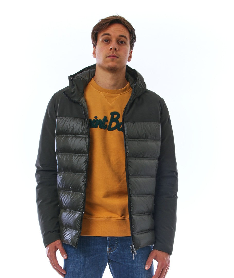 RRD GIACCA DA UOMO WINTER HYBRID MDM W21039 VERDE MILITARE