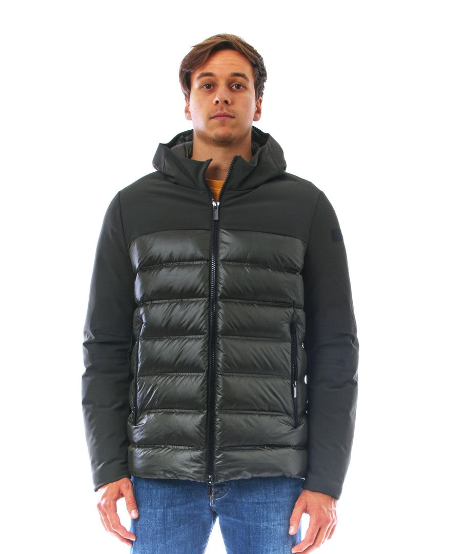 RRD GIACCA DA UOMO WINTER HYBRID MDM W21039 VERDE MILITARE