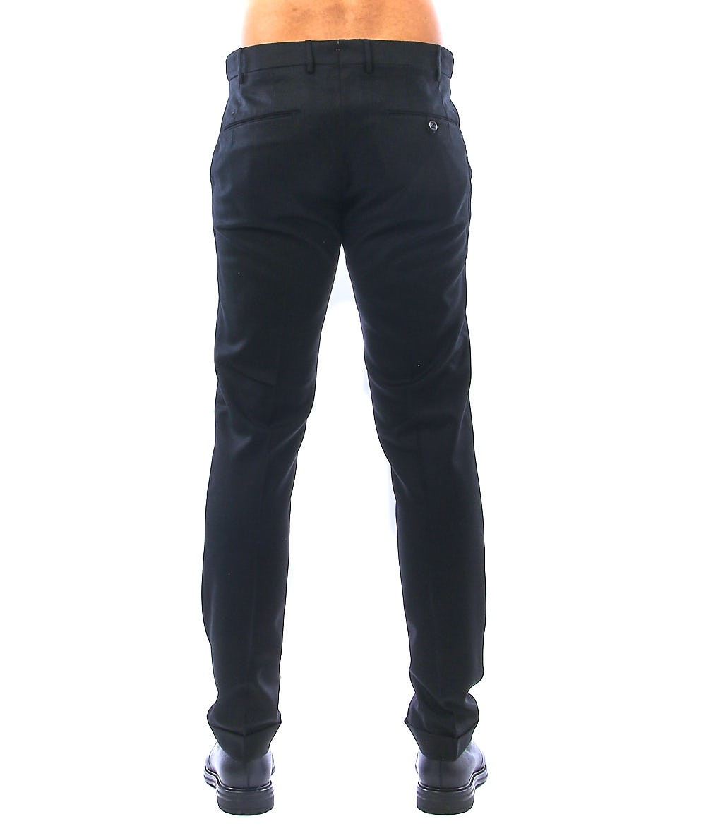 BERWICH CHINO IN LANA SC ELEGANT RD5470 NERO