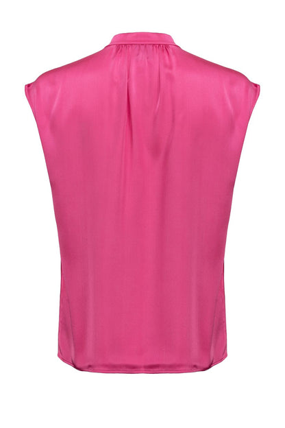 PINKO BLUSA IN SATIN BRUGHERIO ROSA