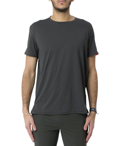 RRD Oxford Logo Short Sleeve T-shirt 25216 20 Anthracite Grey