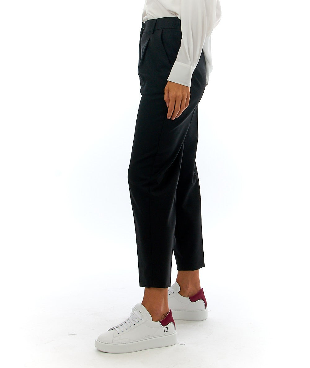 SEMICOUTURE PANTALONE VELMA Y2WI10 NERO