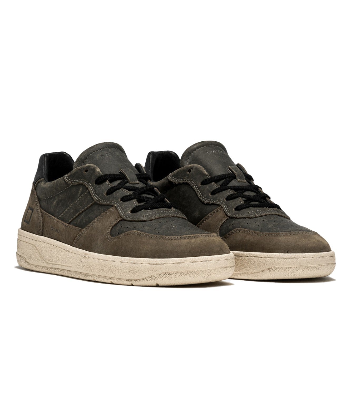 D.A.T.E. SNEAKERS COURT 2.0 M371-C2-PW-GR VERDE MILITARE