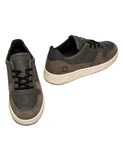 D.A.T.E. SNEAKERS COURT 2.0 M371-C2-PW-GR VERDE MILITARE