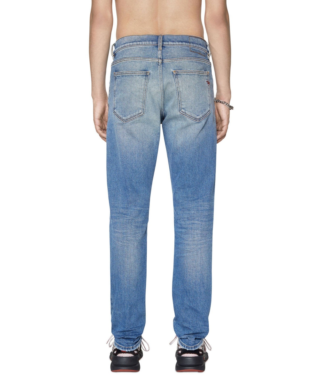 DIESEL SLIM JEANS 2019 D-STRUKT BLU CHIARO