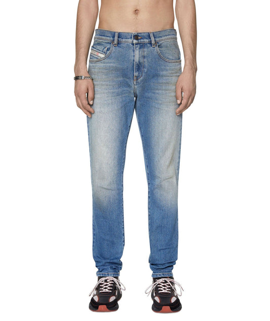 DIESEL SLIM JEANS 2019 D-STRUKT BLU CHIARO