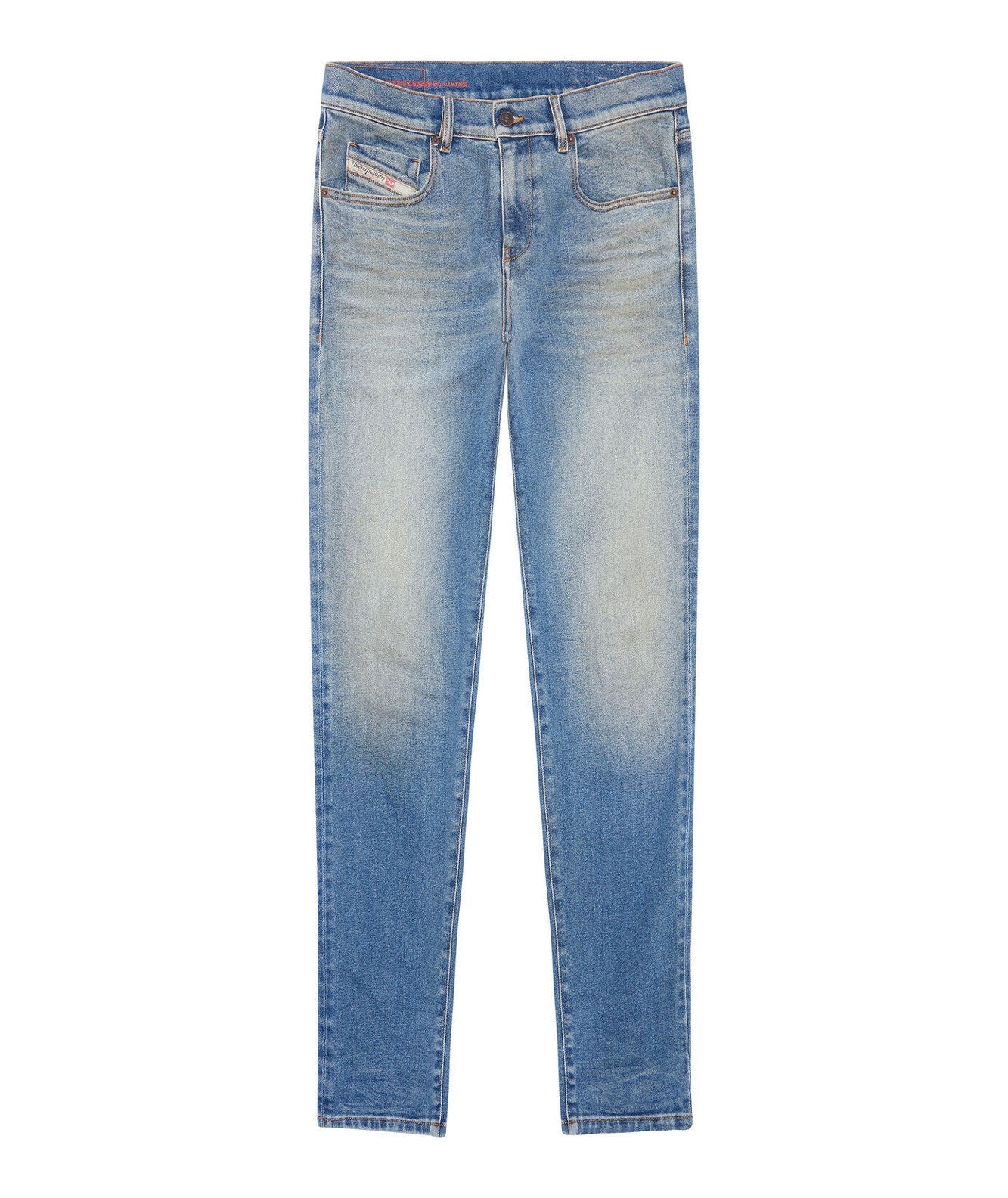 DIESEL SLIM JEANS 2019 D-STRUKT BLU CHIARO