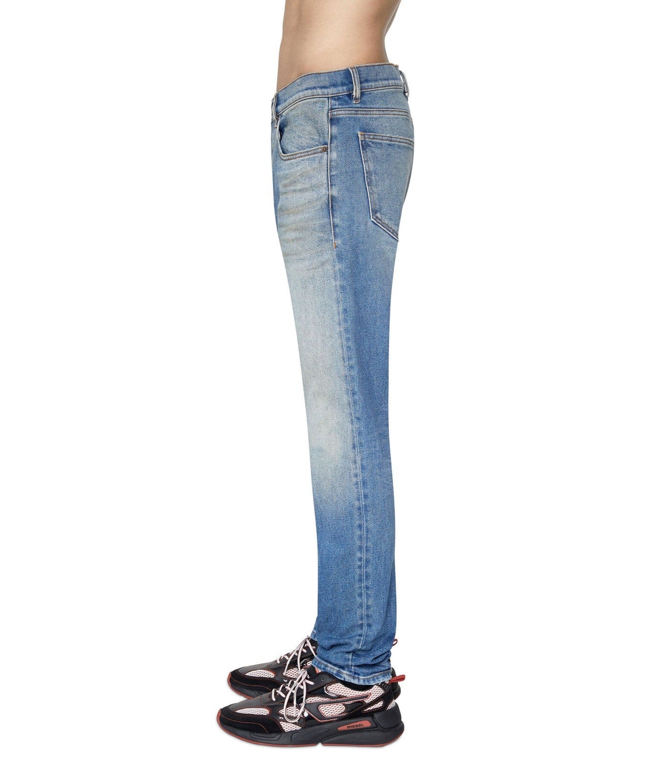 DIESEL SLIM JEANS 2019 D-STRUKT BLU CHIARO