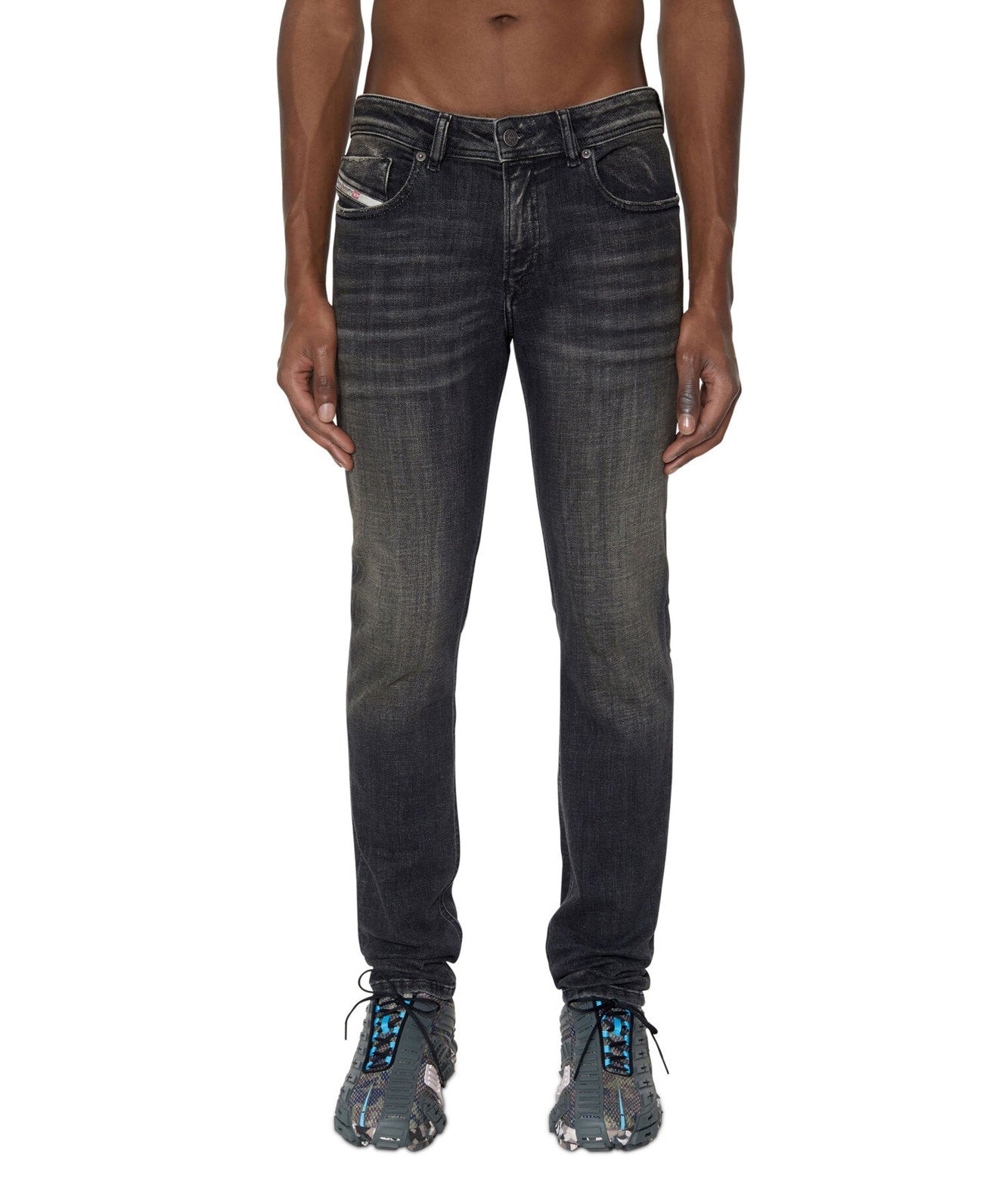 DIESEL SKINNY JEANS 1979 SLEENKER GRIGIO SCURO