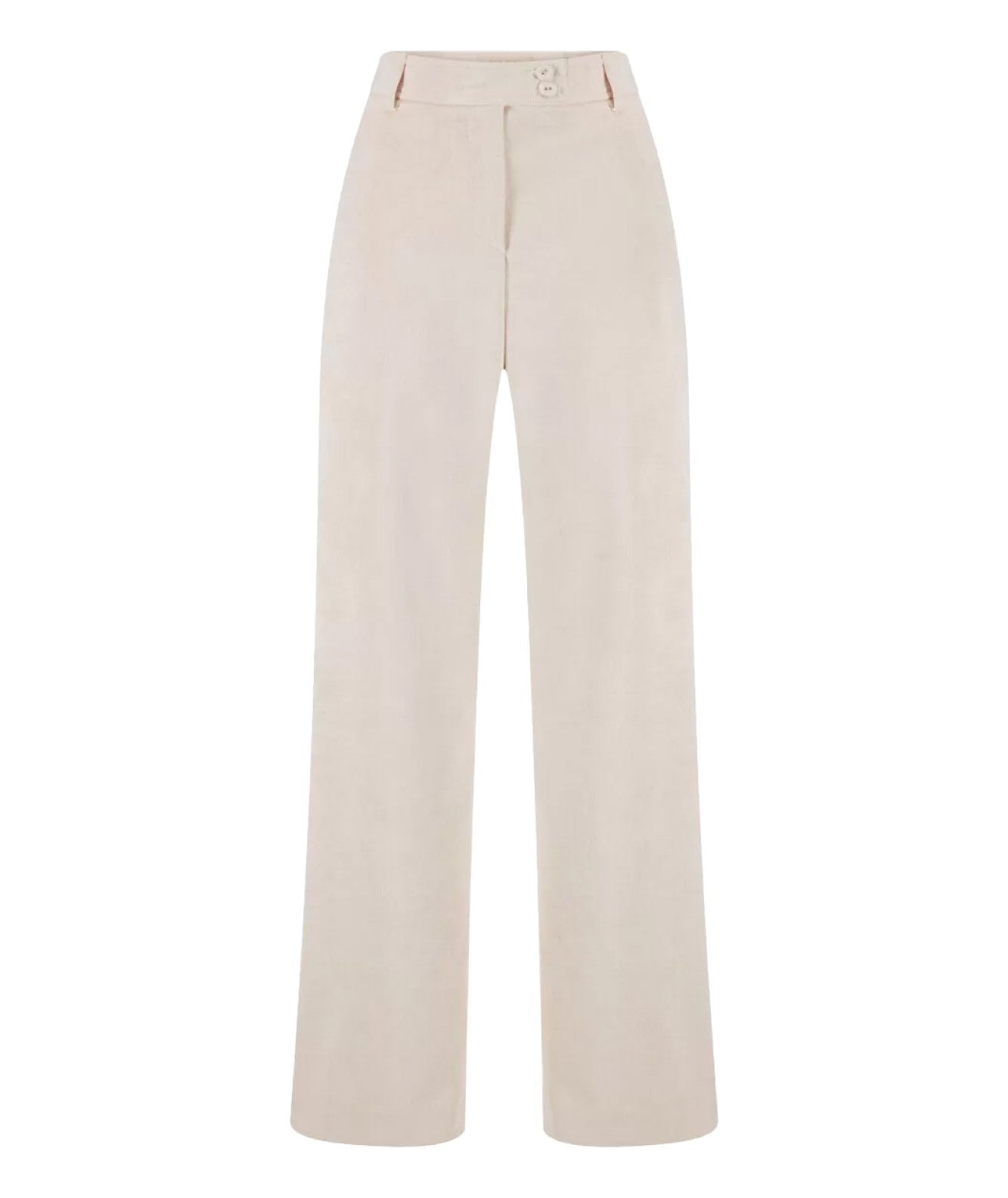 KAOS JEANS PANTALONI IN MICROVELLUTO OIJBL008 BIANCO