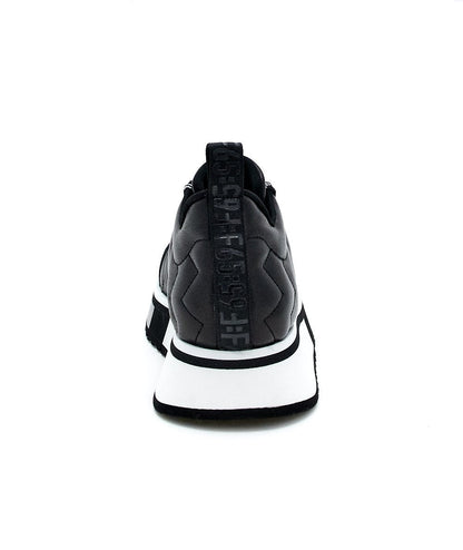 F65: SNEAKERS CON CUCITURE EFFETTO GEOMETRICO FD7729B0065WBAR900 NERO