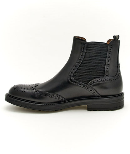 ROSSI STIVALETTO BOSTON FULL BROGUE 166PG NERO