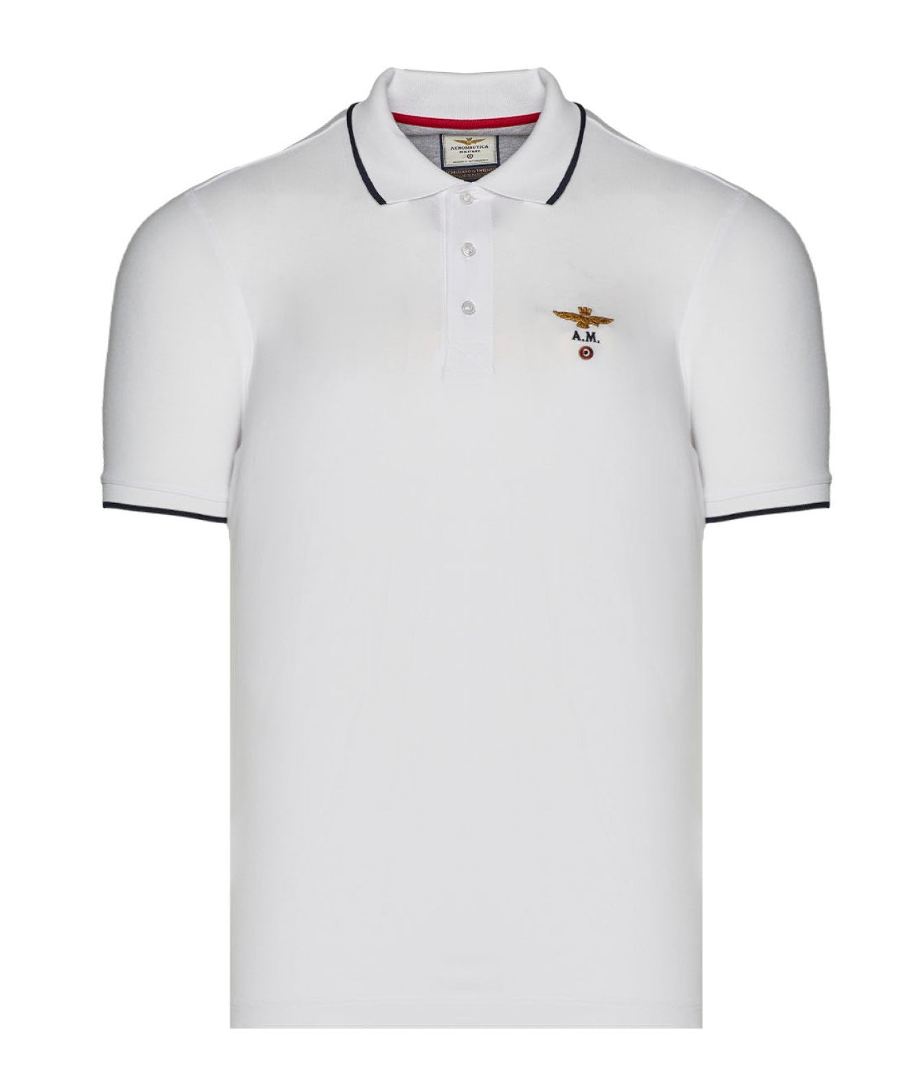 AERONAUTICA MILITARE POLO BASICA PO1308P82 BIANCO