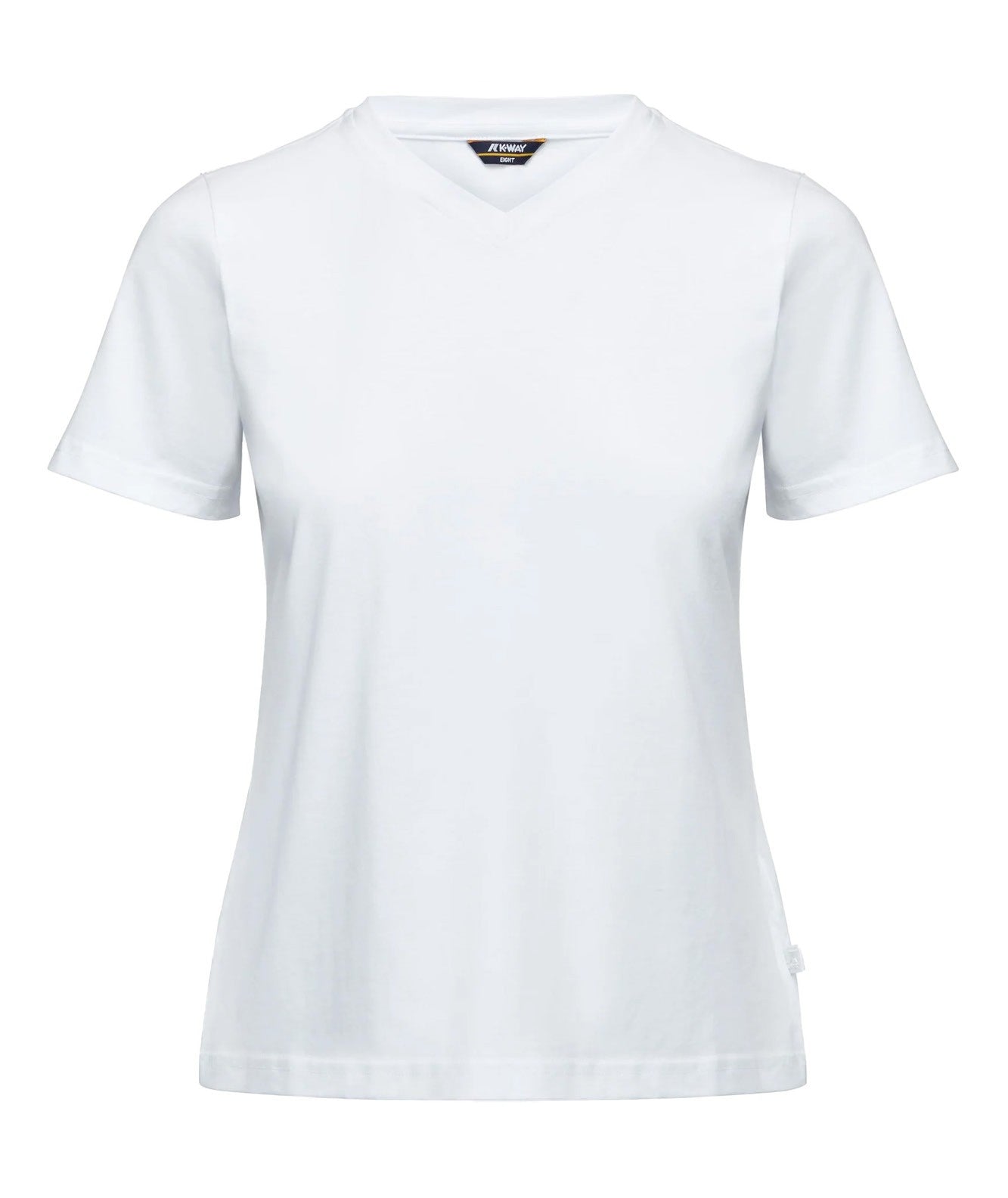 K-WAY T-SHIRT AMAL K7115NW BIANCO