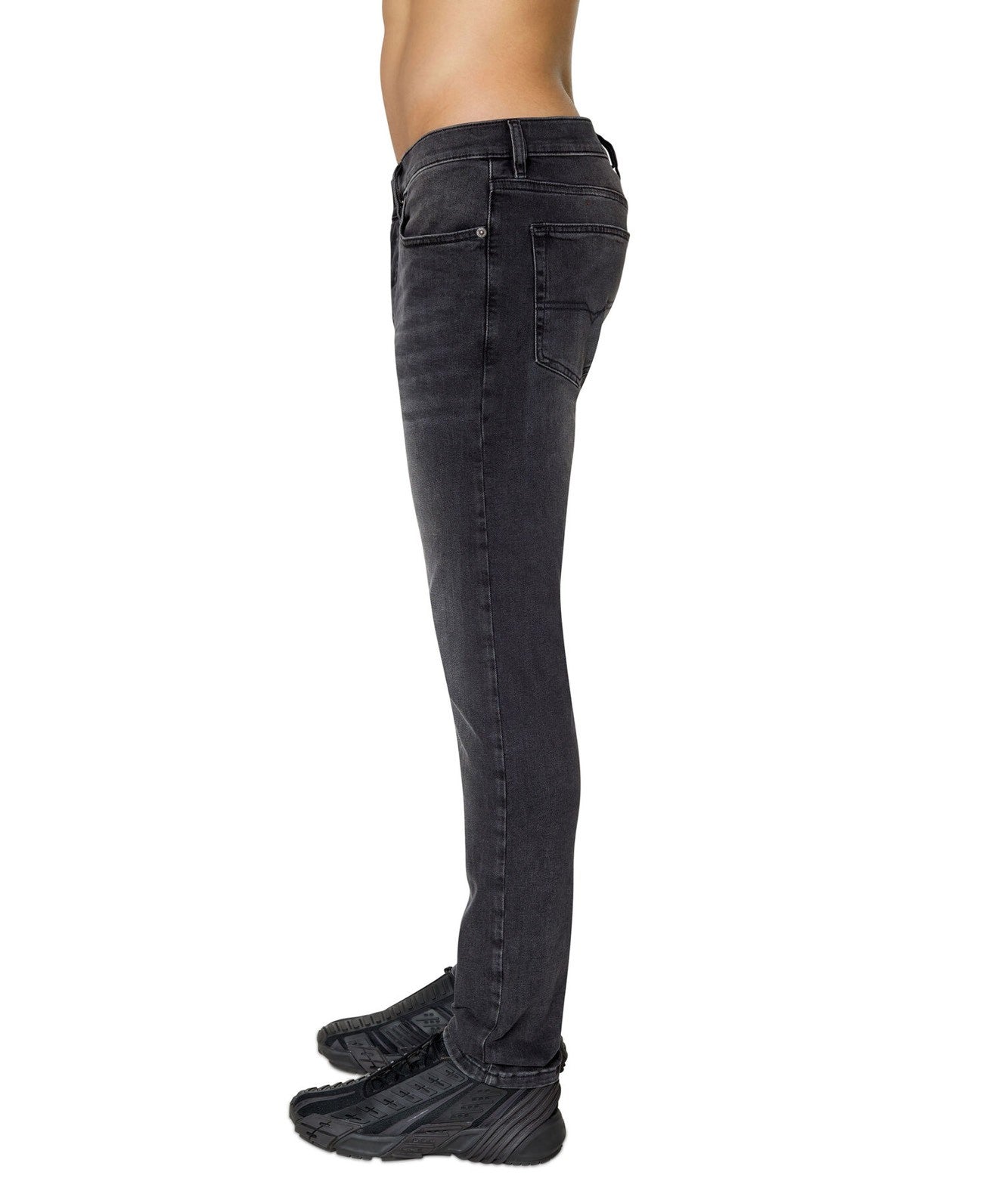 DIESEL JEANS SLIM D-LUSTER 0IHAV NERO/GRIGIO SCURO