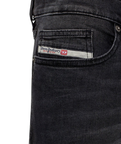 DIESEL JEANS SLIM D-LUSTER 0IHAV NERO/GRIGIO SCURO