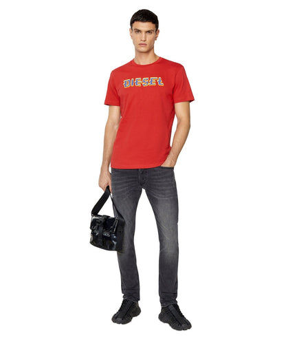 DIESEL JEANS SLIM D-LUSTER 0IHAV NERO/GRIGIO SCURO