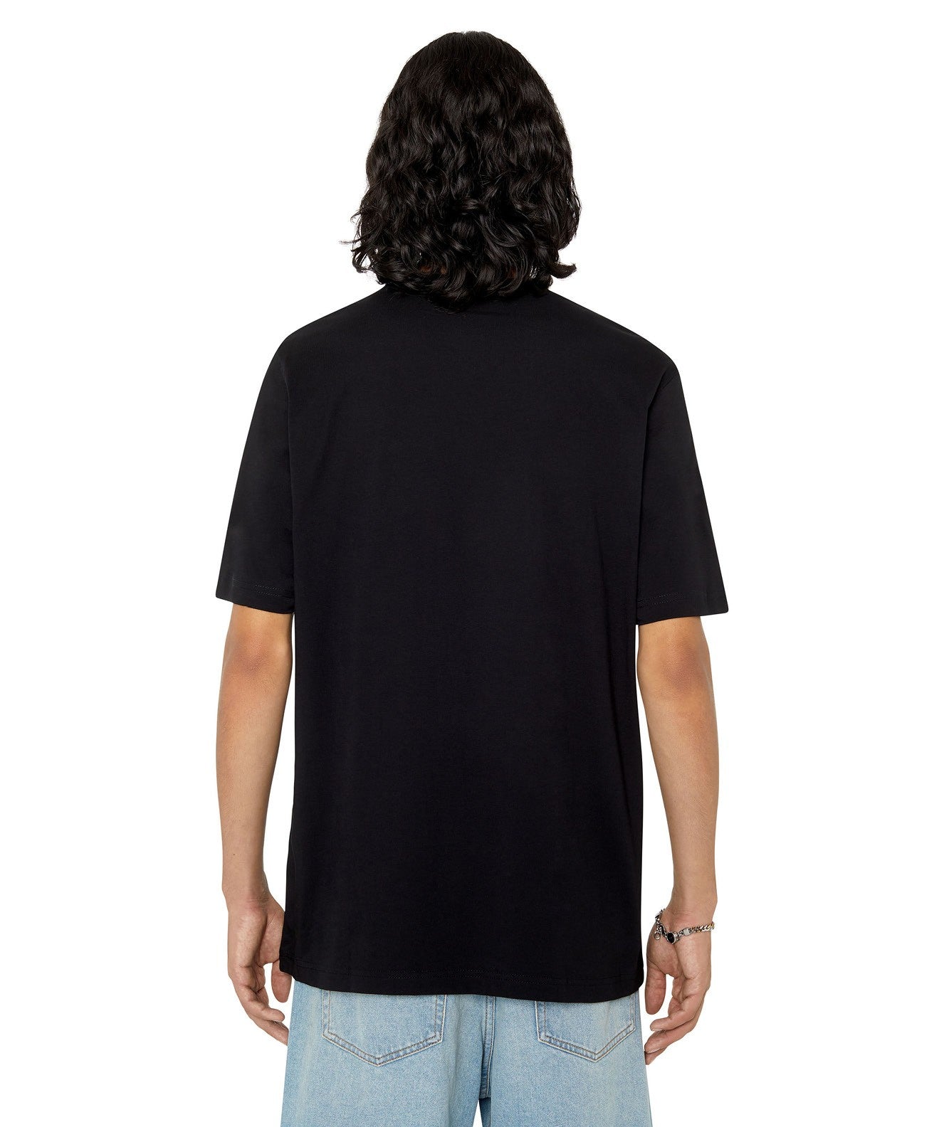 DIESEL T-SHIRT T-JUST-E43 NERO