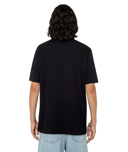 DIESEL T-SHIRT T-JUST-E43 NERO