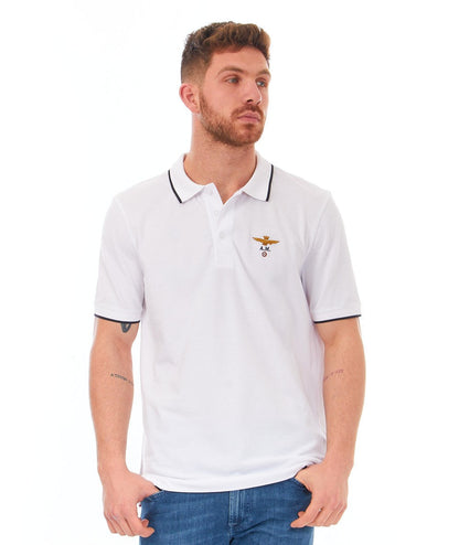 AERONAUTICA MILITARE POLO BASICA PO1308P82 BIANCO