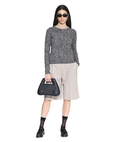 Kaos Jeans Maglione Maculato RIJKT024 Grigio