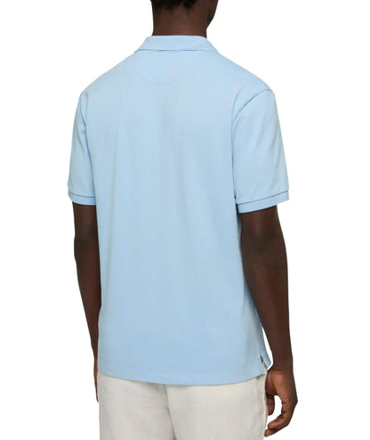 Mc2 Saint Barth Polo Plain Charles Light Blue