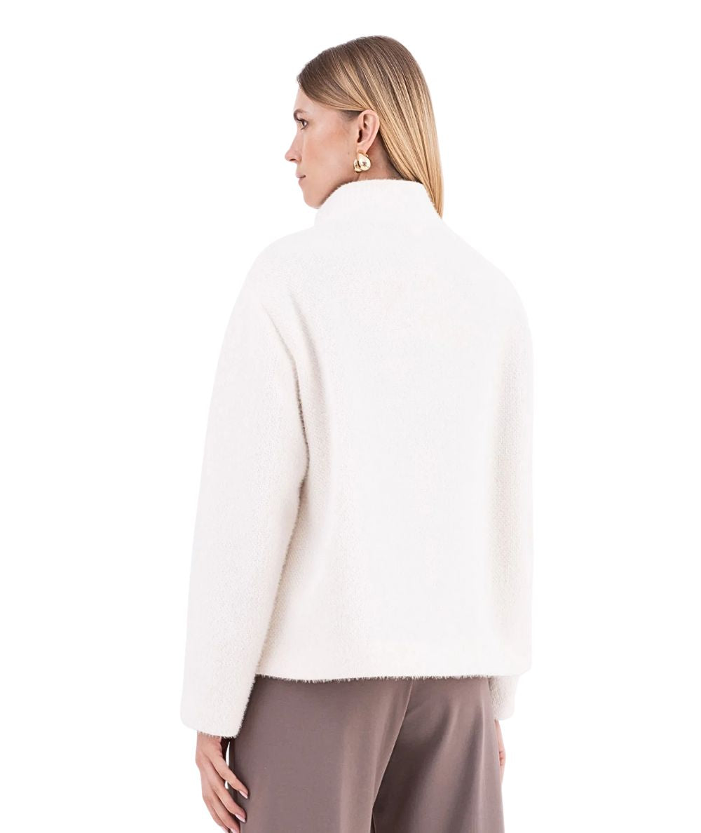 Vicario Cinque Caban Monopetto CUCILIA414 Bianco Latte