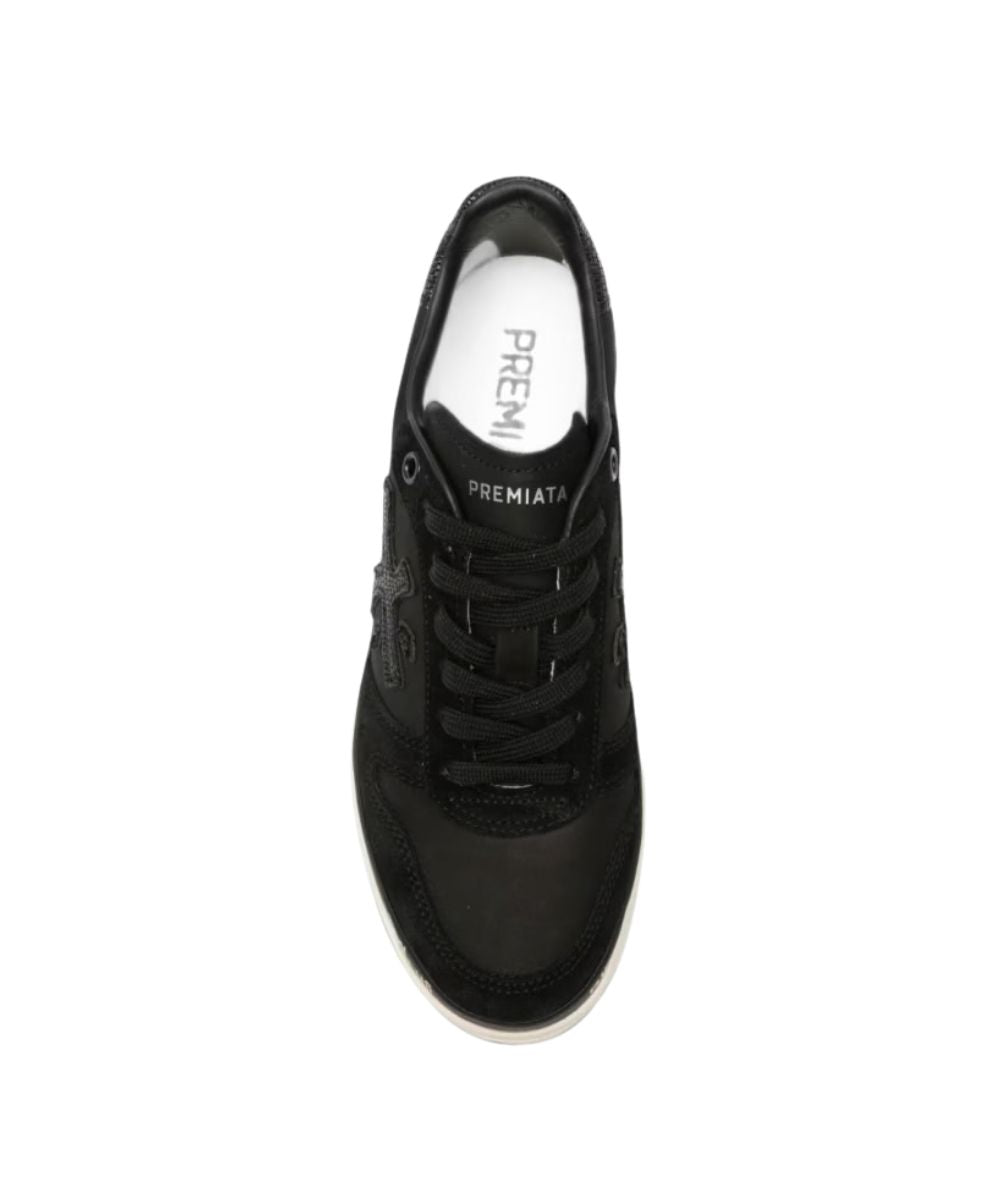 Premiata Sneakers in pelle Micol Nero