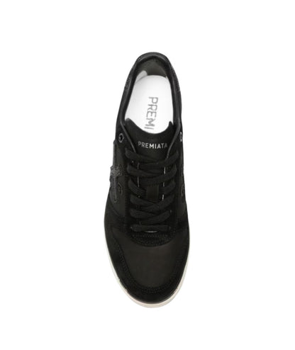 Premiata Sneakers in pelle Micol Nero