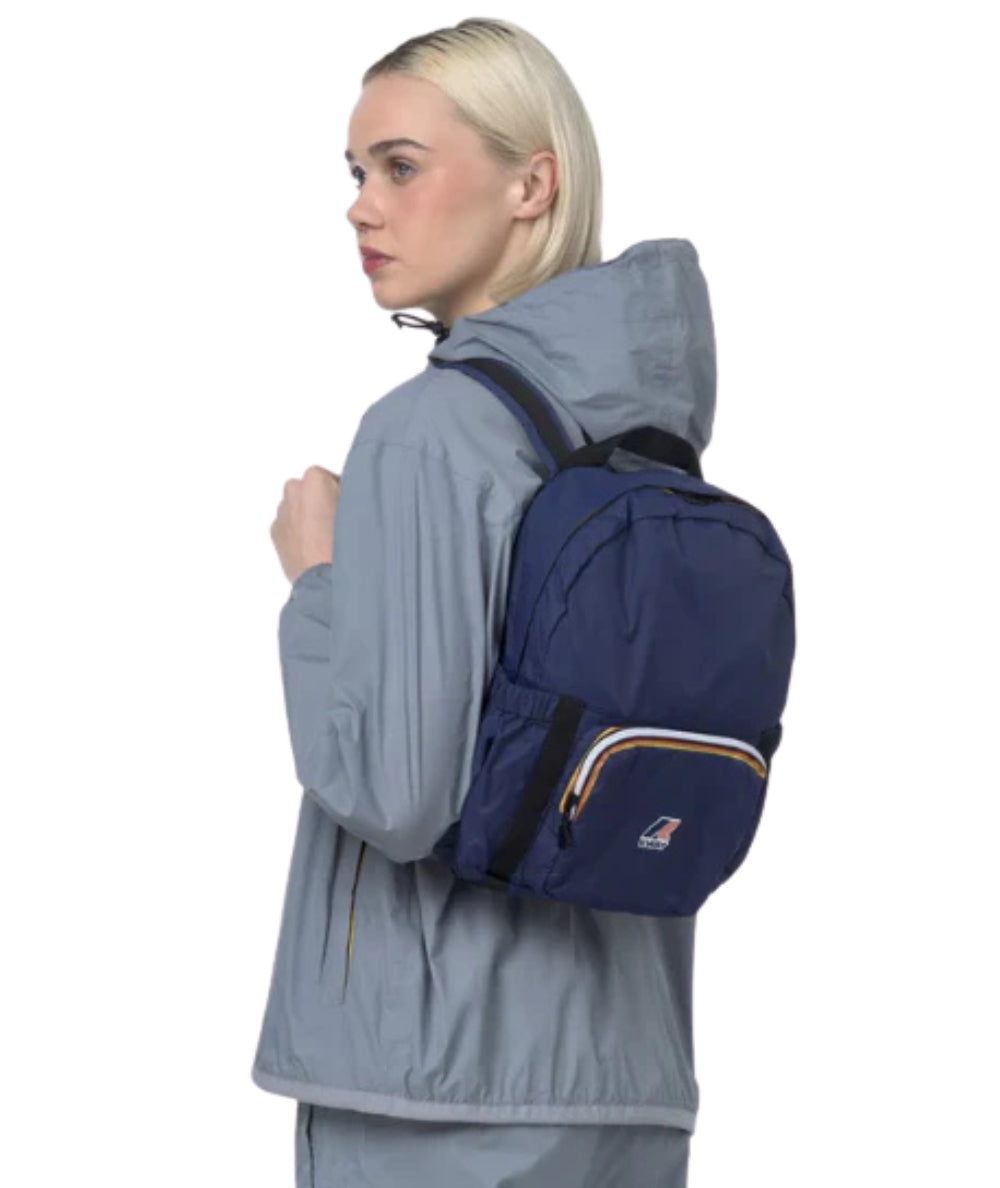 K-way Zainetto in Ripstop Michelet K61415W Blu Cobalto