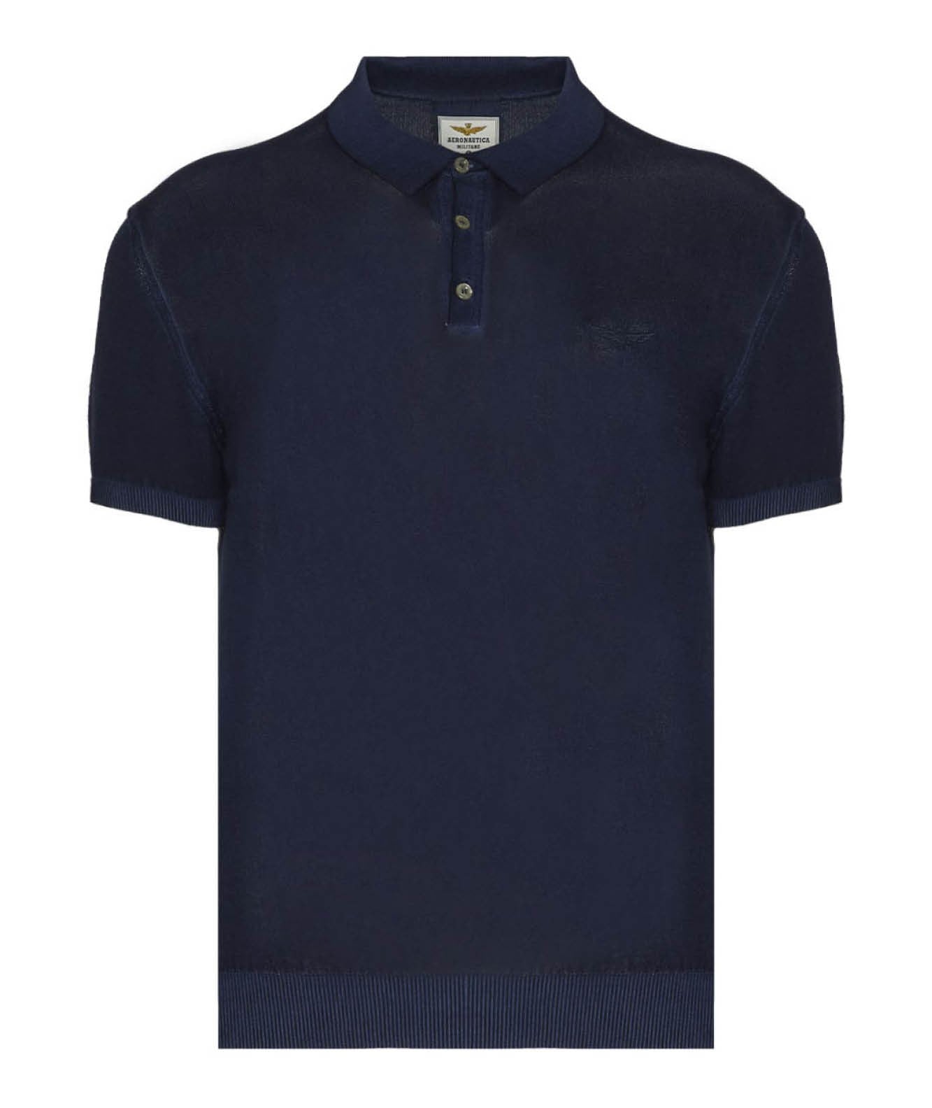 AERONAUTICA MILITARE POLO IN MAGLIA MA1431L496 BLU SCURO