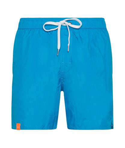 SUN68 BEACH PANTALONCINI MARE TESSUTO SCRIVENTE H33118 TURCHESE