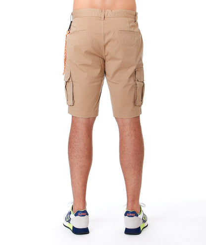 SUN68 BERMUDA CHINO IN COTONE STRETCH B33104 BEIGE