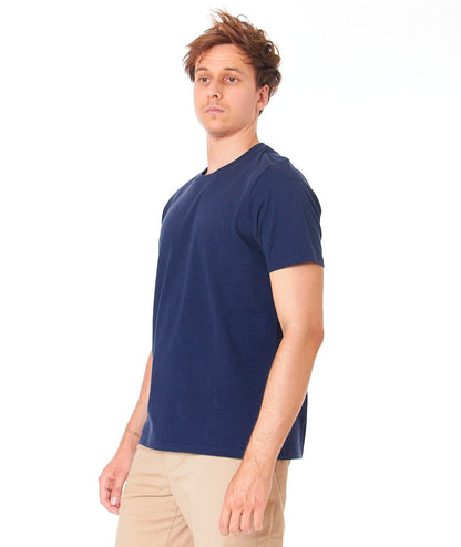 ALTEA T-SHIRT IN COTONE 215255 BLU SCURO