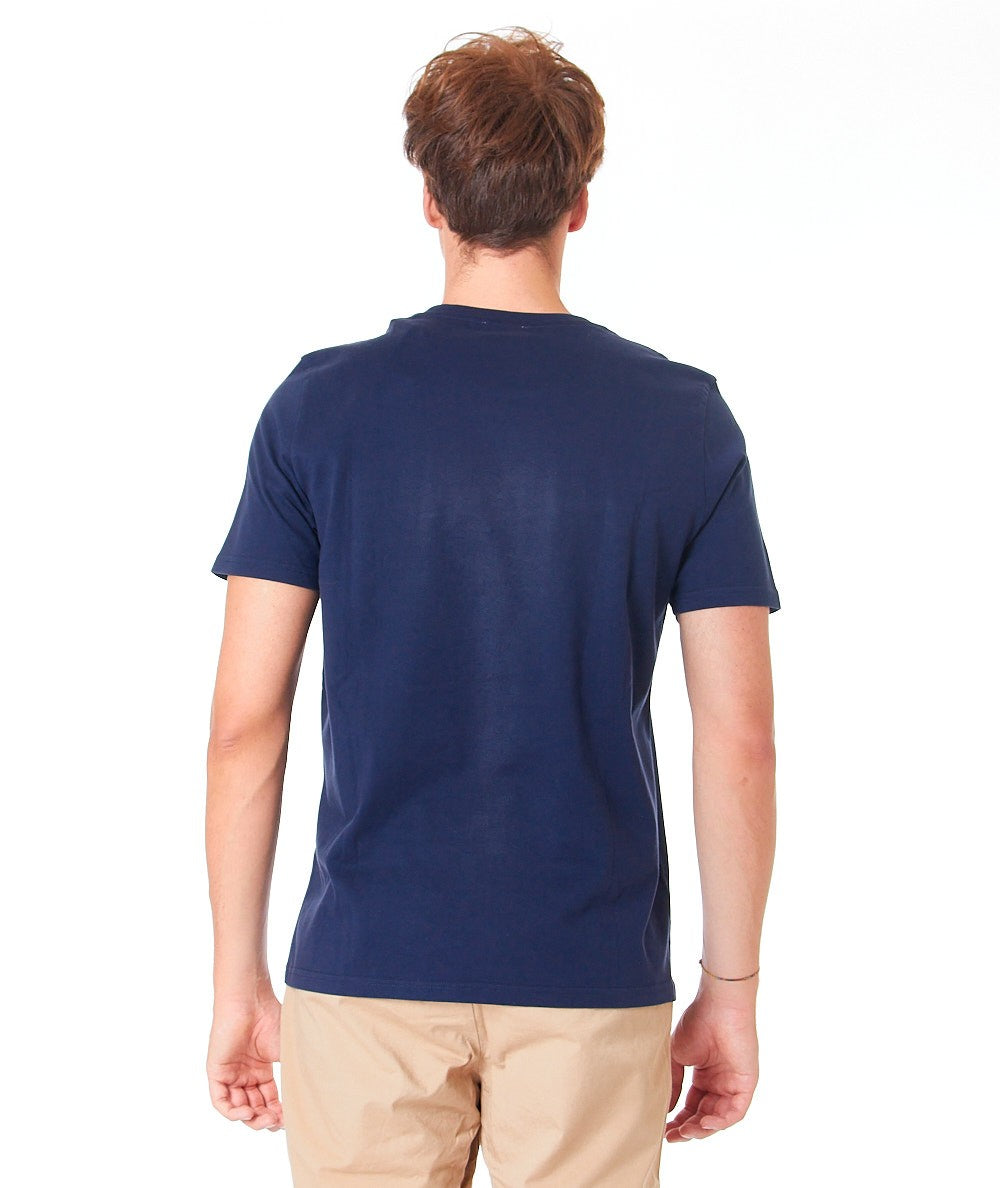 ALTEA T-SHIRT IN COTONE 215255 BLU SCURO