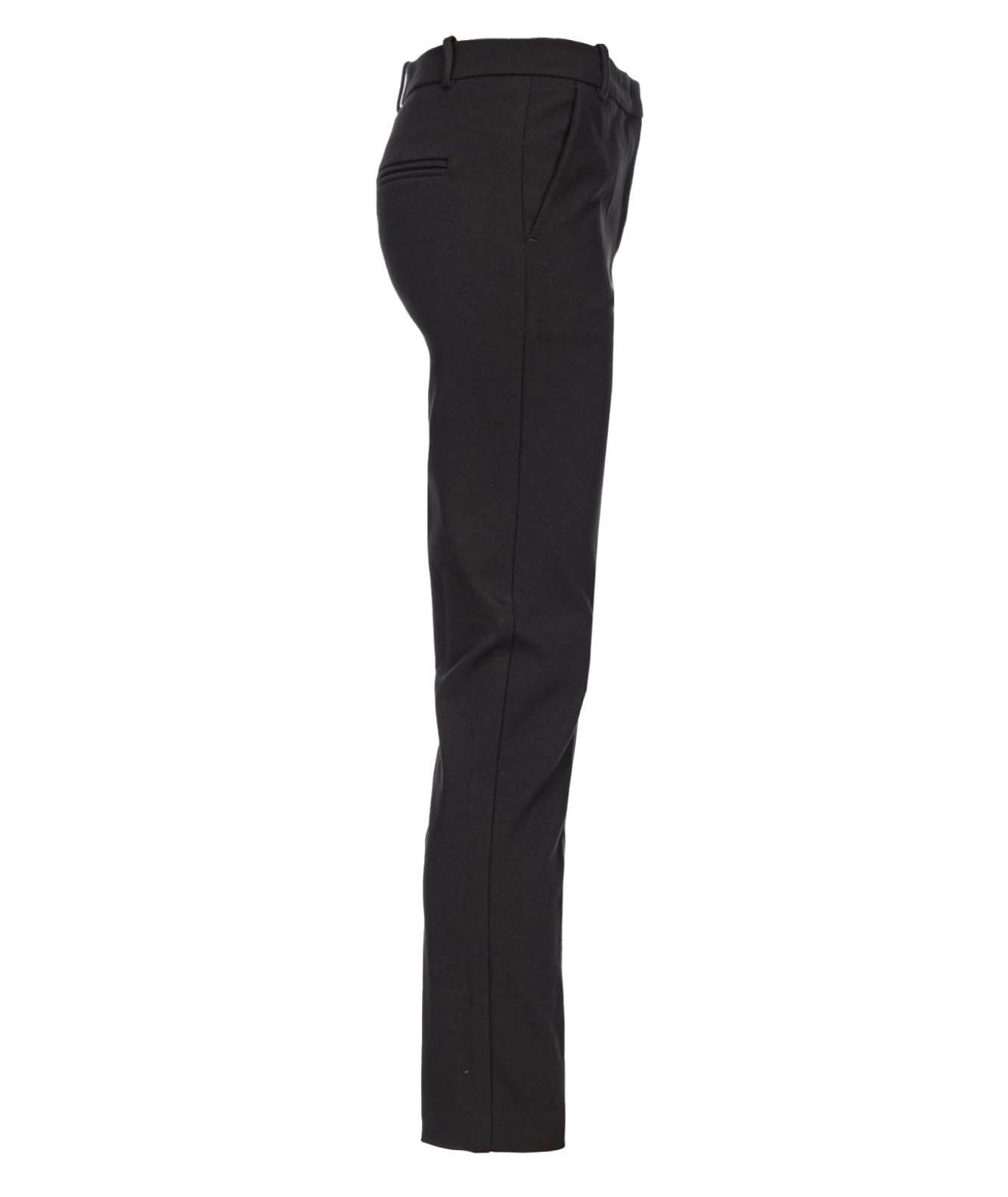 PINKO PANTALONE IN PUNTO STOFFA BELLO NERO