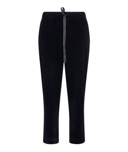 SUN68 PANTALONI CORDUROY CON COULISSE P43203 BLU NAVY