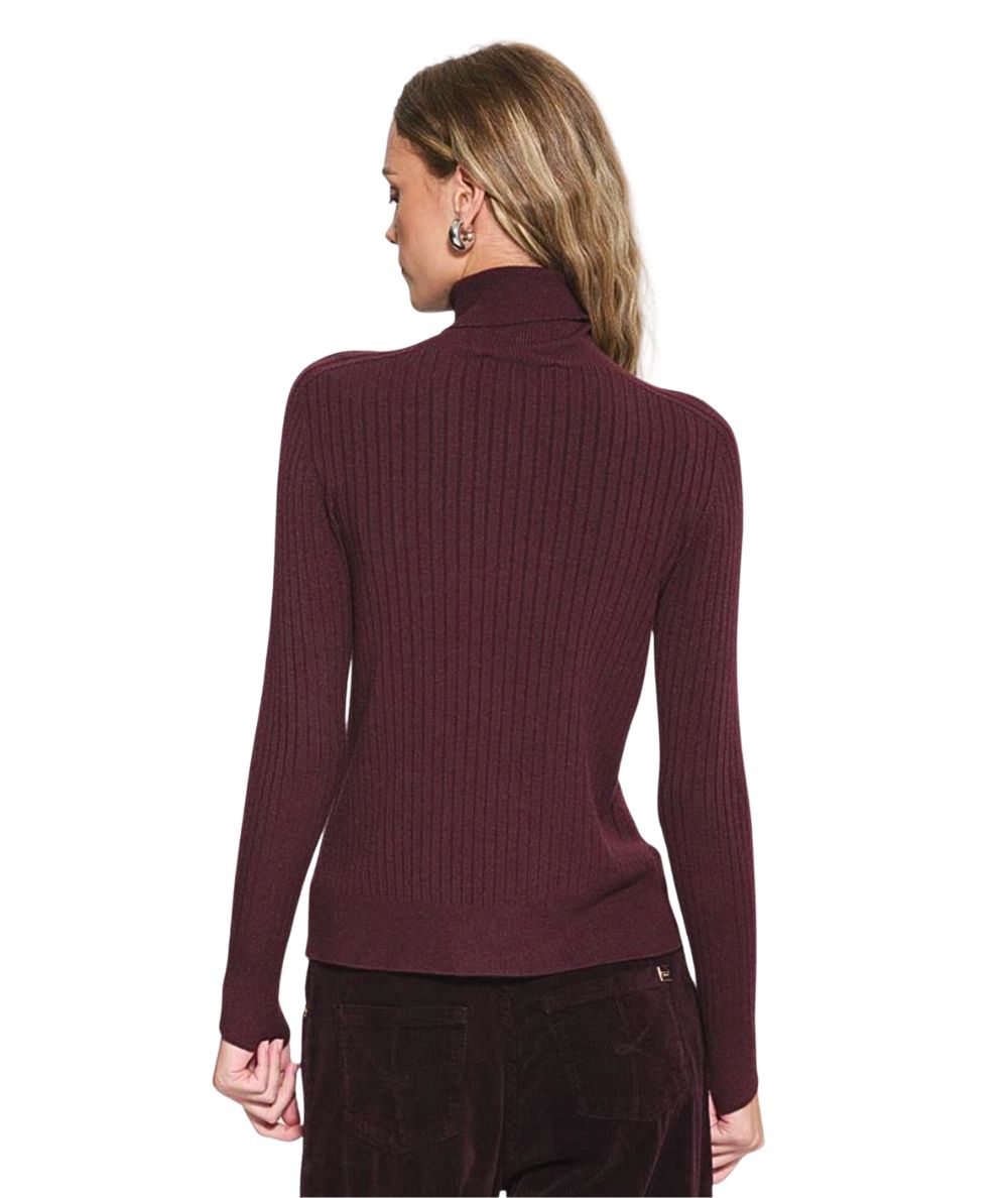 Kaos Jeans Maglione Dolcevita  RIJKT011 Bordeaux